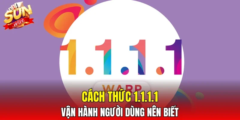 Cách thức 1.1.1.1 vận hành người dùng nên biết